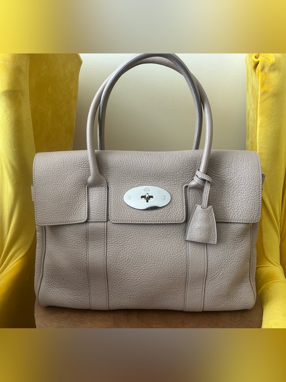 Mulberry Bayswater ‘Putty’ bag. Brand new with Tag.